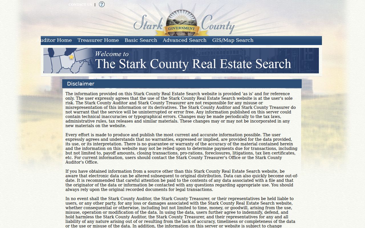 Alliance residents directory Stark property search interface