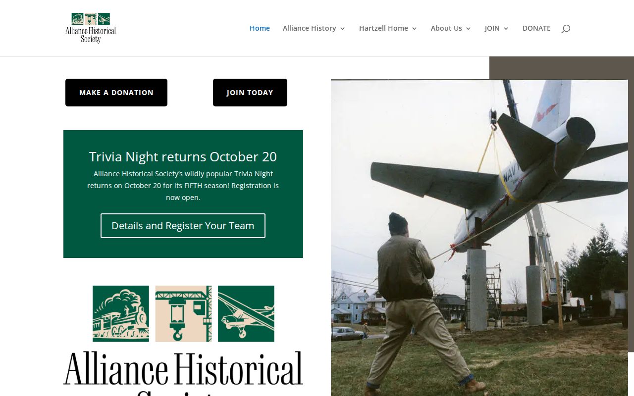 Alliance city directory Alliance Historical Society local history
