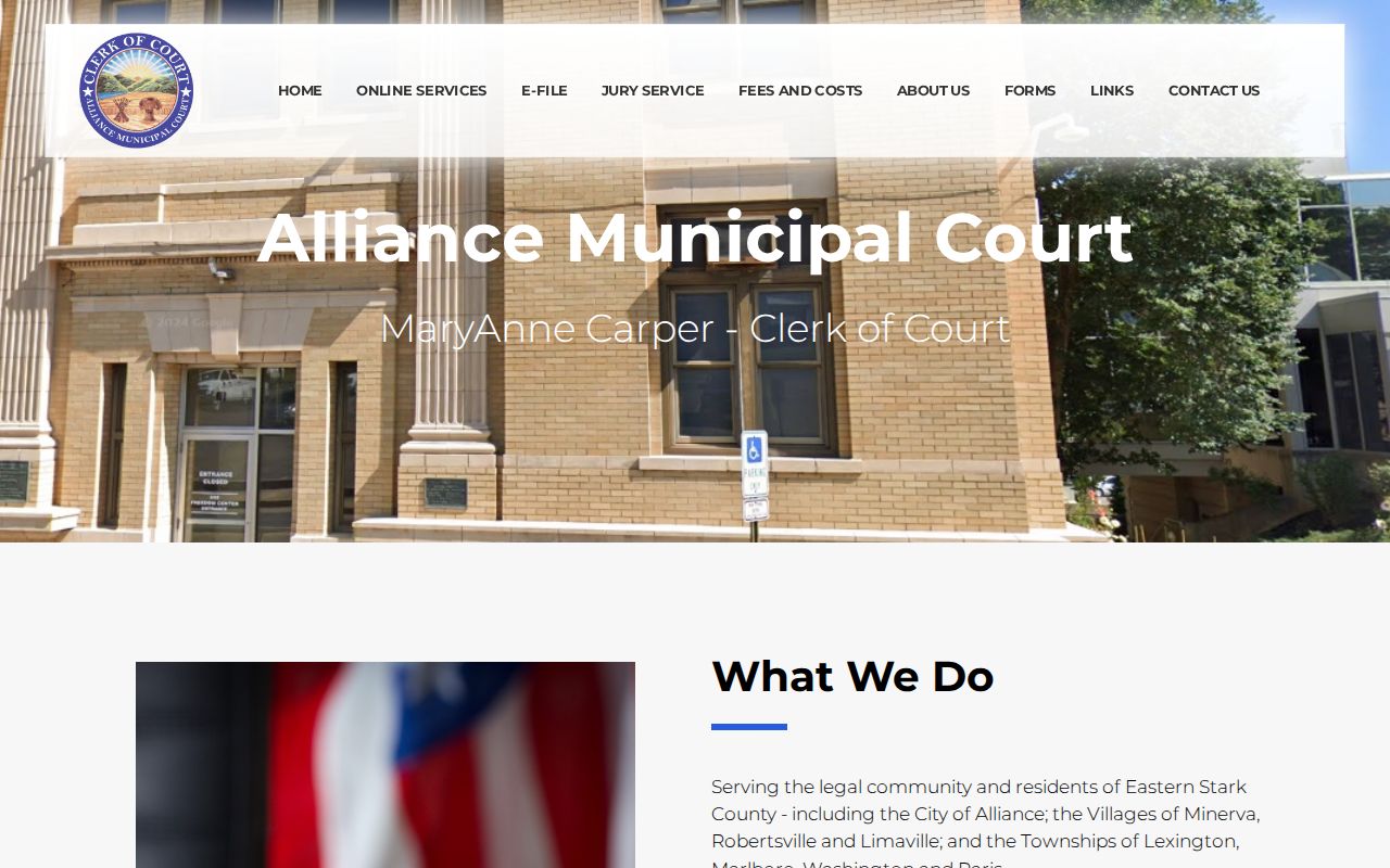 Alliance resident lookup Alliance Municipal Court online services